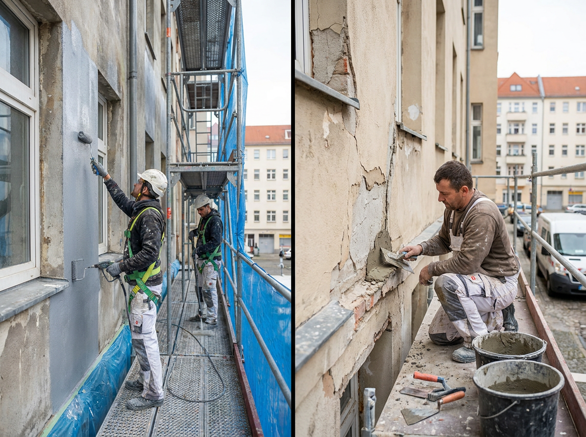 magnific highly realistic splitscene facade maintenance con 36968